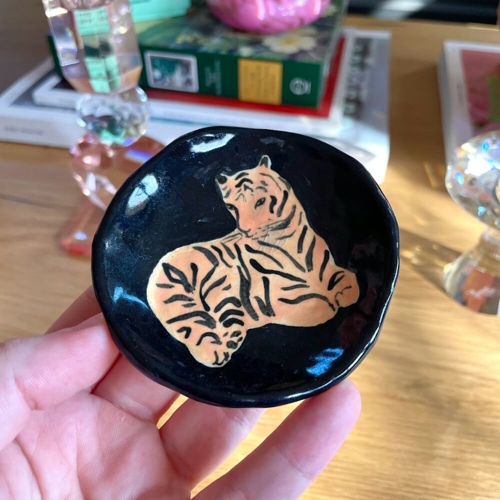 Original Leah Goren Ceramic Dish
